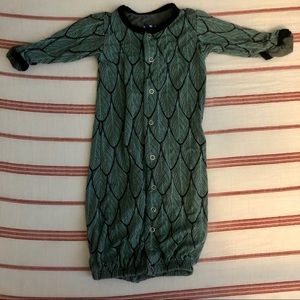 Kickee Pant gown to sleeper combo